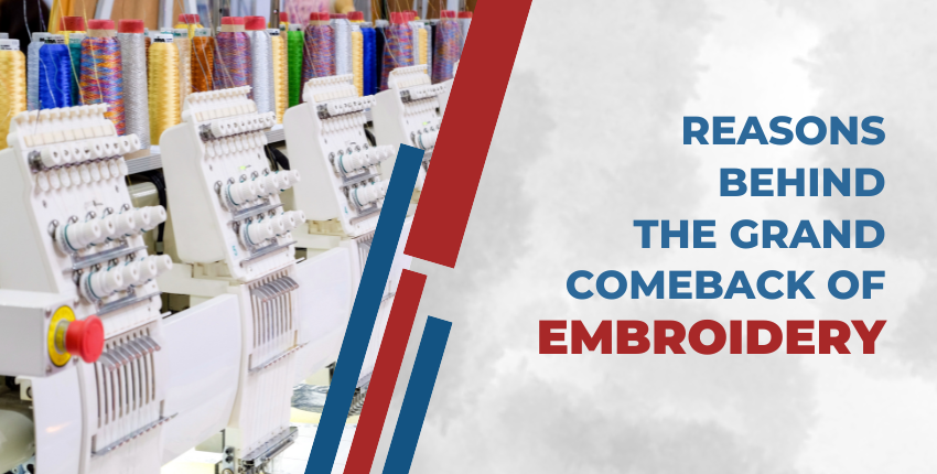 Why Companies Are Going For Embroidery Printing